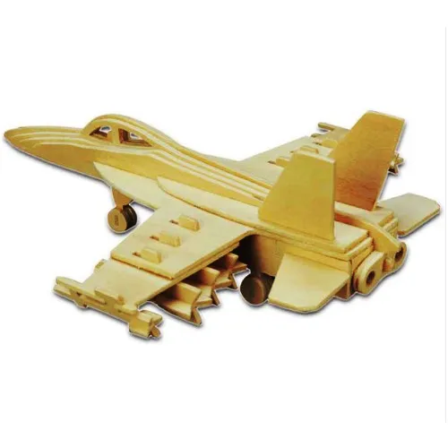 Piramigo 3D Wooden Puzzle Model F 18 Hornet Bomber 47 Piece