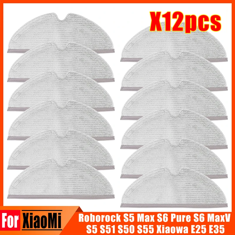 New Mop Cloths Rags Accessories For XiaoMi Roborock S5 Max S6 Pure S6 MaxV S5 S51 S50 S55 Vacuum Cleaner Sweeping Robot Parts
