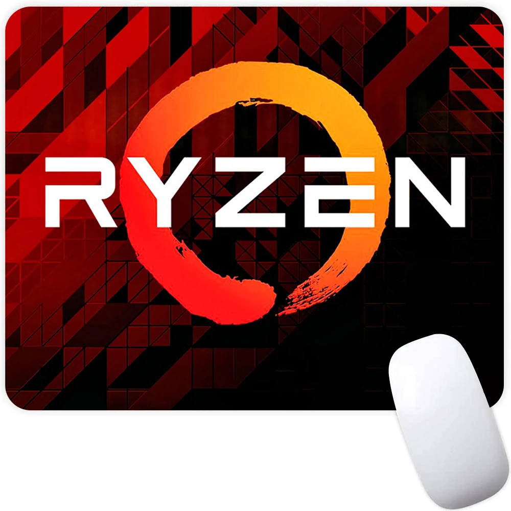 RYZEN Small Gaming Mouse Pad XXL Computer Office Mousepad PC Gamer Mouse Mat Laptop Mausepad Mouse Carpet Keyboard Mat Desk Pad