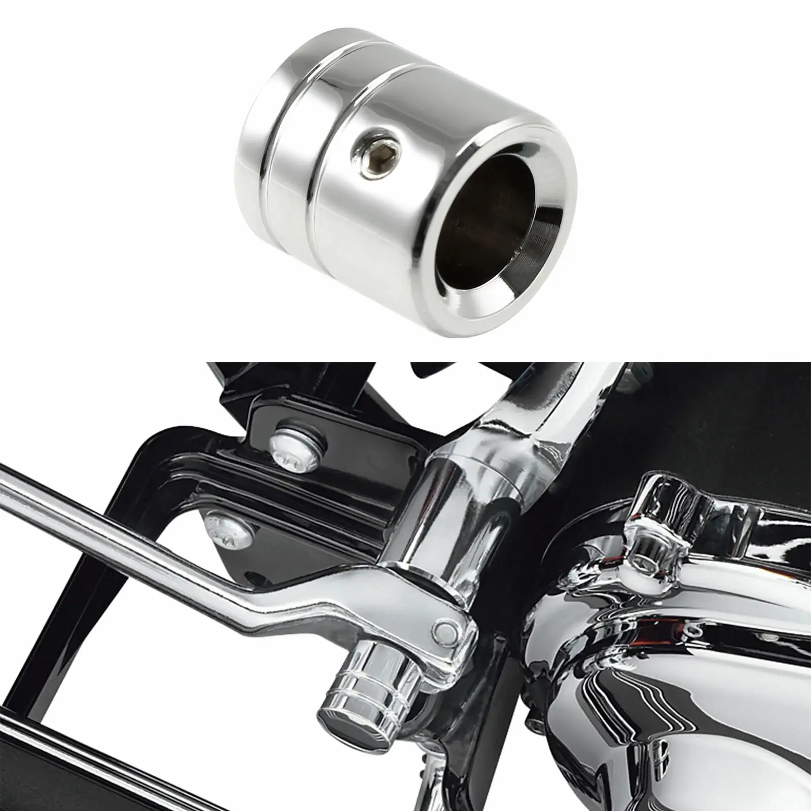 Motorcycle Heel Shift Shifter Lever Shaft Cap Cover For Harley Touring 1982-2021 Softail 1982-2017