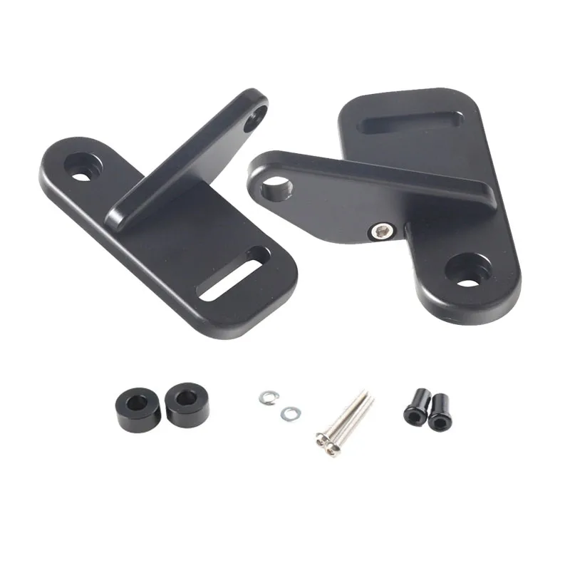 Car Upper Hood Windshield Hinge Mount Light Bracket Kit for Jeep Wrangler JL 2018