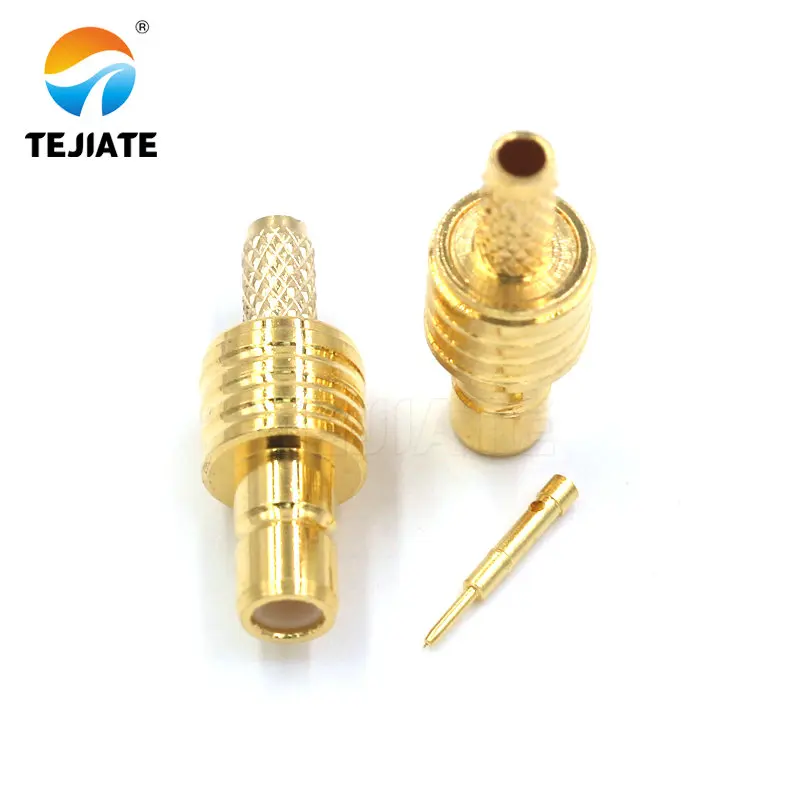 1PCS SMB Connector SMB-K/KW/J/JW-1.5 Bent Male/Female Header Press Welding RG316 Feeder Adapter