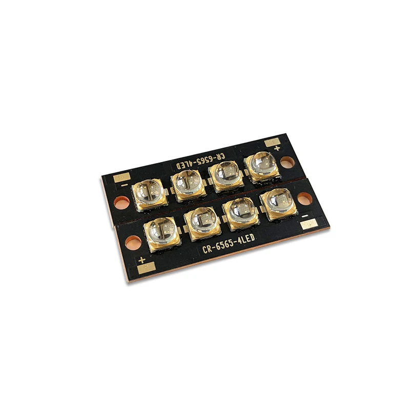 High Power 45x13mm PCB 3D drukarka atramentowa klej żywica kabel maszyna do znakowania miedzi pokładzie 6565 opakowanie UV dioda Led moduł