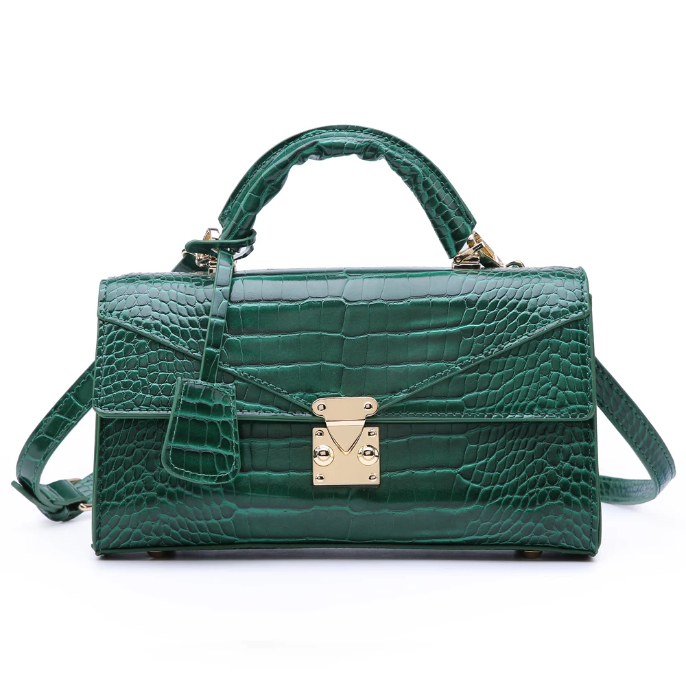 Fashion Crocodile Handbags for Women Ladies Elegant Shoulder Bags Lxuury Messenger Tote Bags