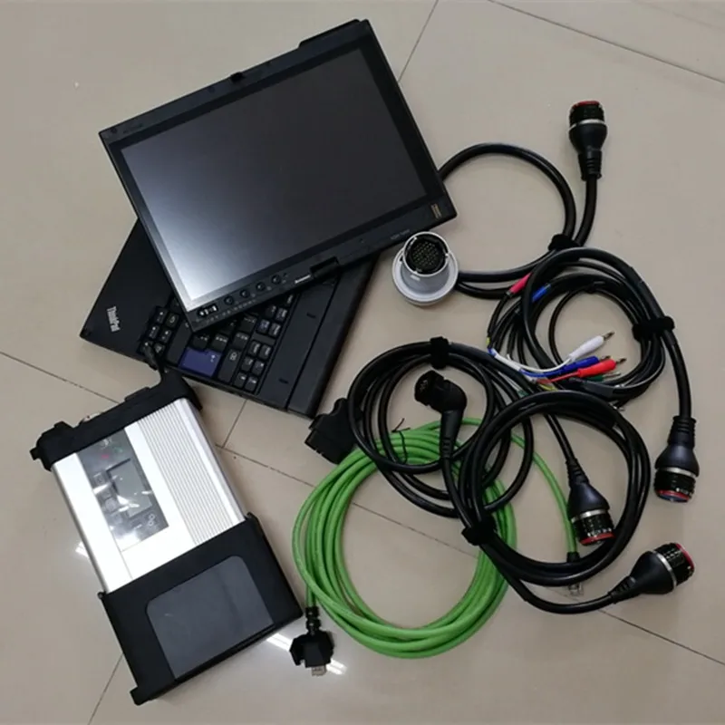 

Star Diagnose c5 with SSD Newest Software Laptop x220t ( I5 8G) Full Set for 12v 24v Ready to Use Super Speed Wifi Support