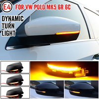 Dynamic Blinker for Volkswagen Polo 6R 6C MK5 LED Turn Signal lights flasher 2010 2011 2012 2013 2014 2015 2016 2017