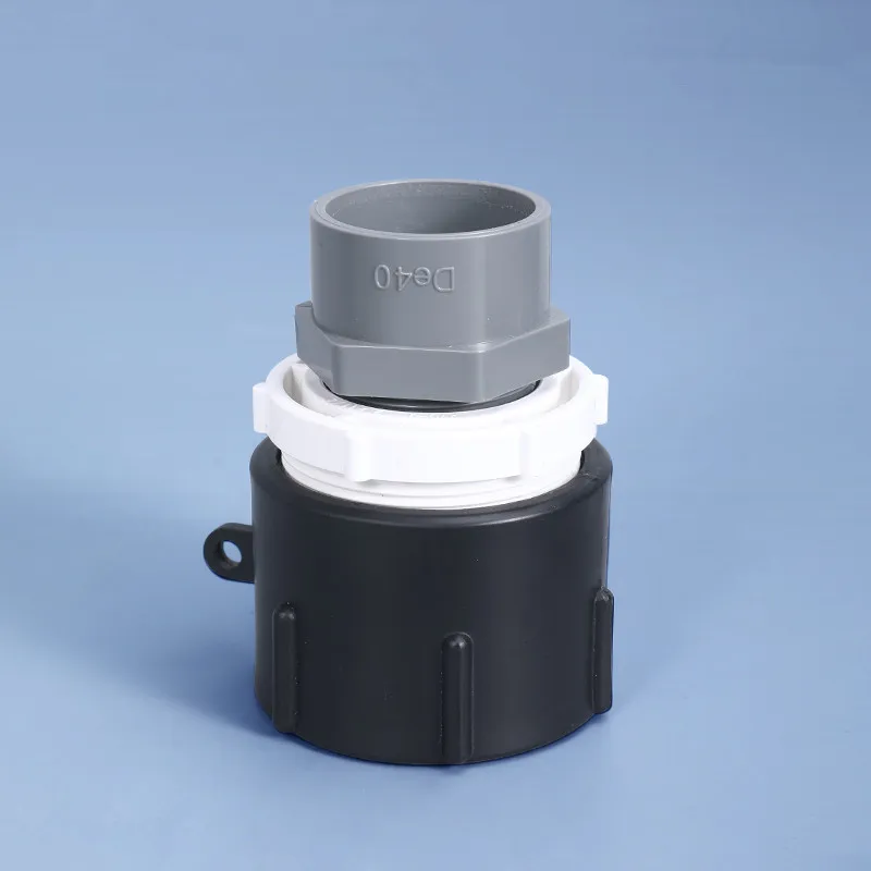 

Thicken Water Tank Adapter S60*6 Thread Coarse to 1.2'' PVC Pipe Connector Reducing Fitting 1PCS