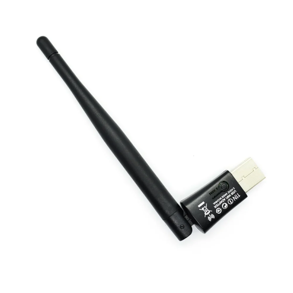 New MT7601 USB WiFi Wireless Network Card Adapter with Antenna for TV Set Top Box