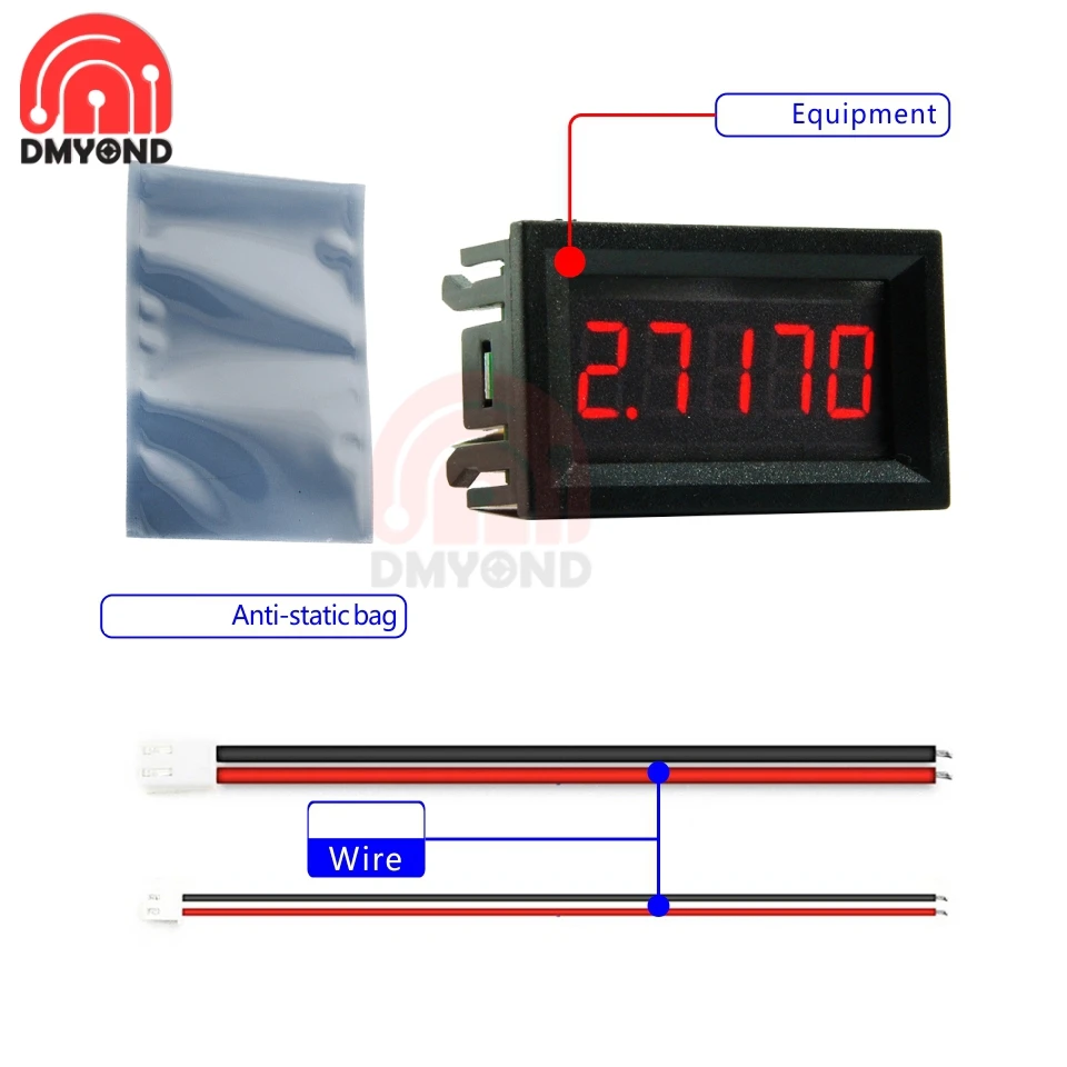 Imagem -06 - Mini Amperímetro Digital com Display Led Built-in Shunt Detector Amp Medidor de Corrente Tester Detector 036 Dígitos Dc12v 0- 30a 5ma 50ma 03.0000a