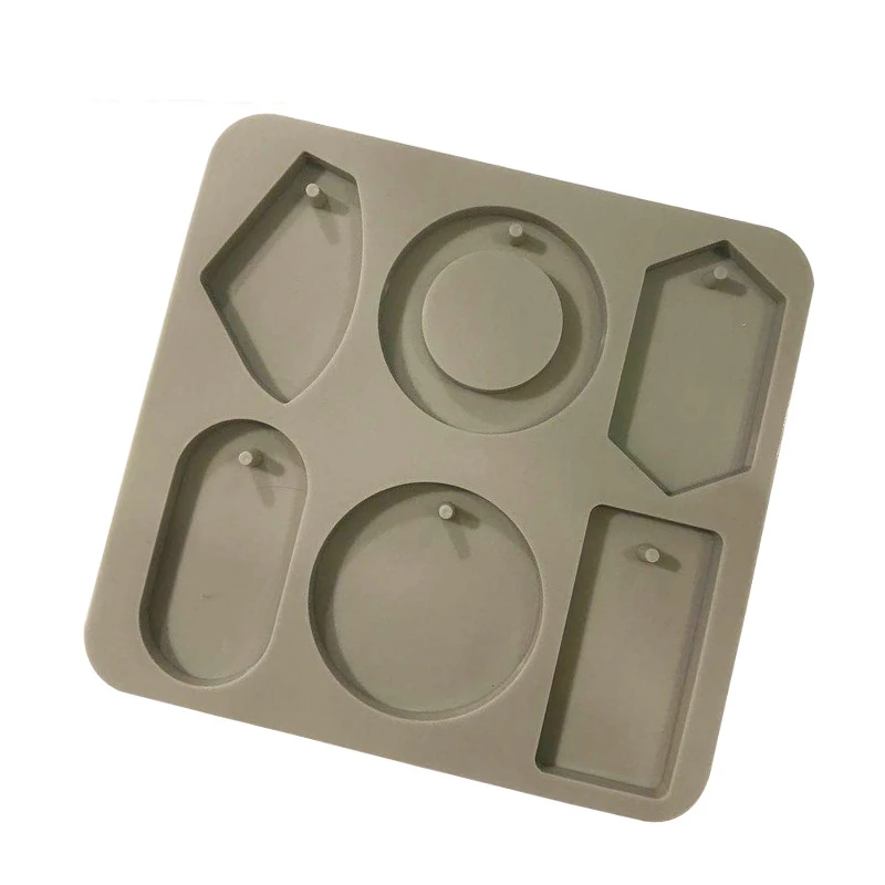 6 Cavity Irregular Shap Silicone Cake Mold For Baking DIY Muffin Mousse Ice-creams Chocolate Tool Handmade Jewelry Pendant K439