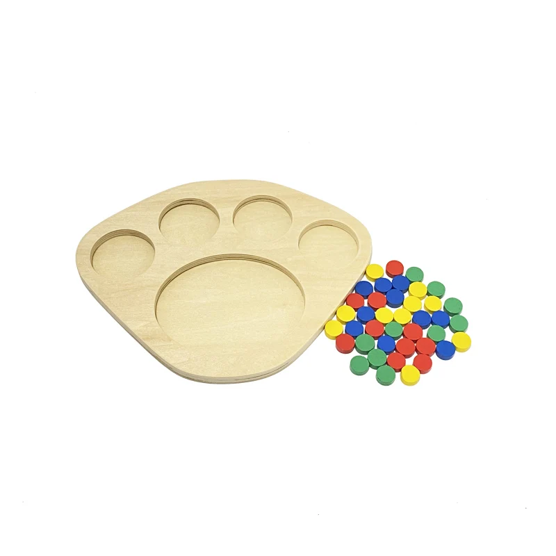 Treeyear Montessori Sensorial Materiaal Speelgoed Leren Kleur Math Blok Board Game Speelgoed Voor Kinderen 3 4 5 6 Jaar En up