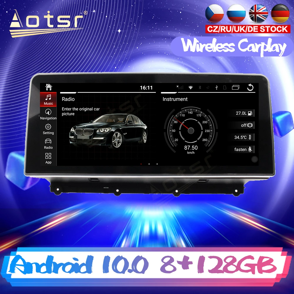 Android 12.3  DSP For BMW X4 2014 2015 2018 Car DVD GPS Navigation Auto Radio Stereo Video Multimedia Player Carplay HeadUnit