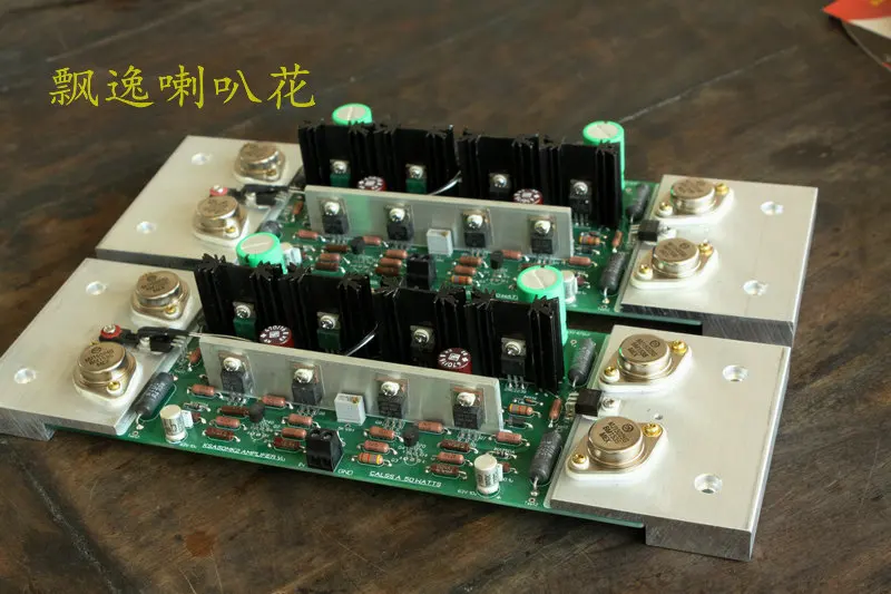 NEW Classic Krell Class A Power Amplifier 50W KSA50MK2 Two Gold Sealed Tube Mono Class A Power Amplifier Board /Finished board