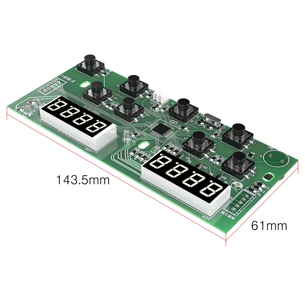 Granbo Digital Display PCB Controller for Portable Ultrasonic Cleaners Degas Semiwave Drive Board Connection