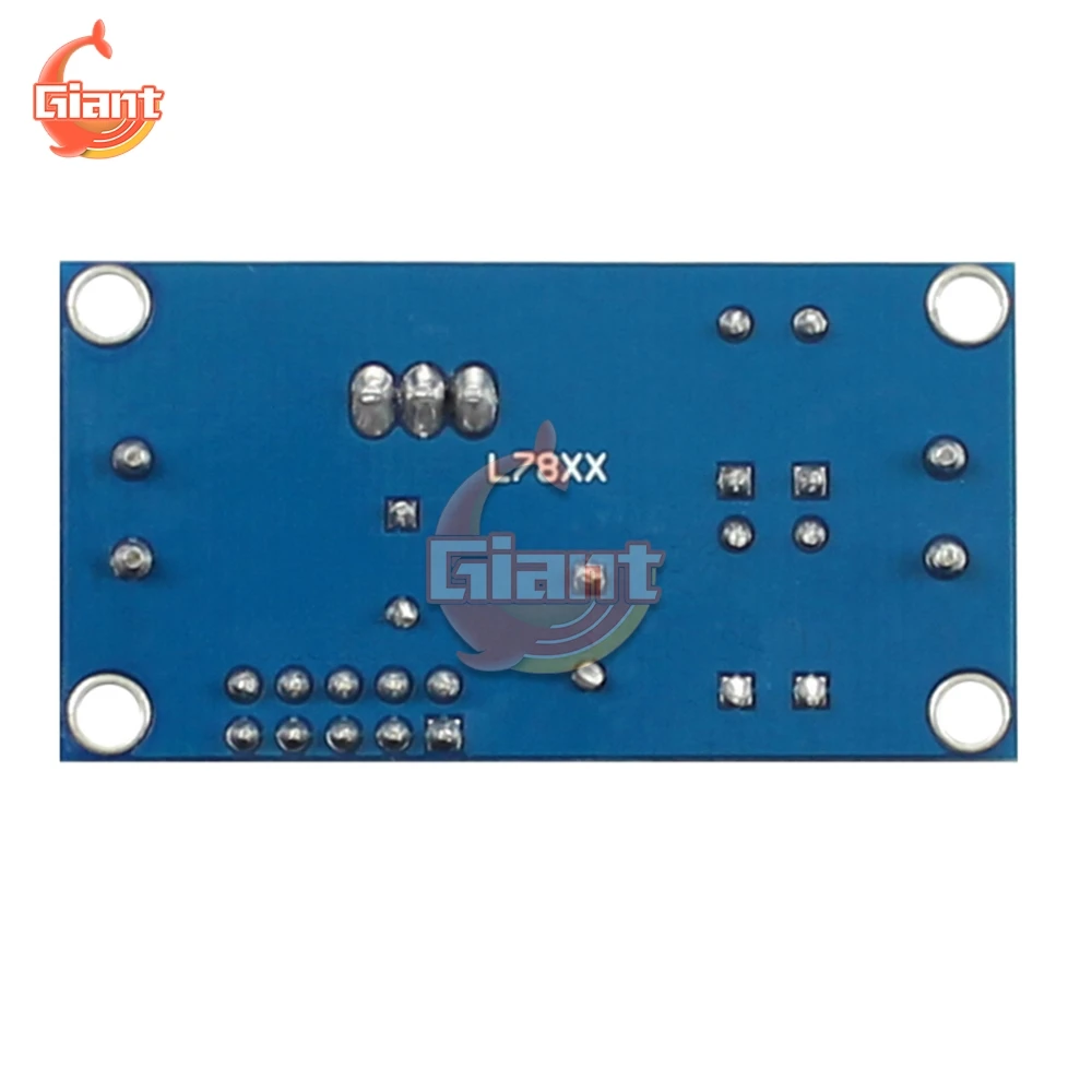 LM7805 LM7806 LM7809 LM7812 DC/AC 5V 6V 9V 12V Tre Terminali Regolatore di Tensione Modulo di Alimentazione Stabilizzatore Scheda Modulo 24V