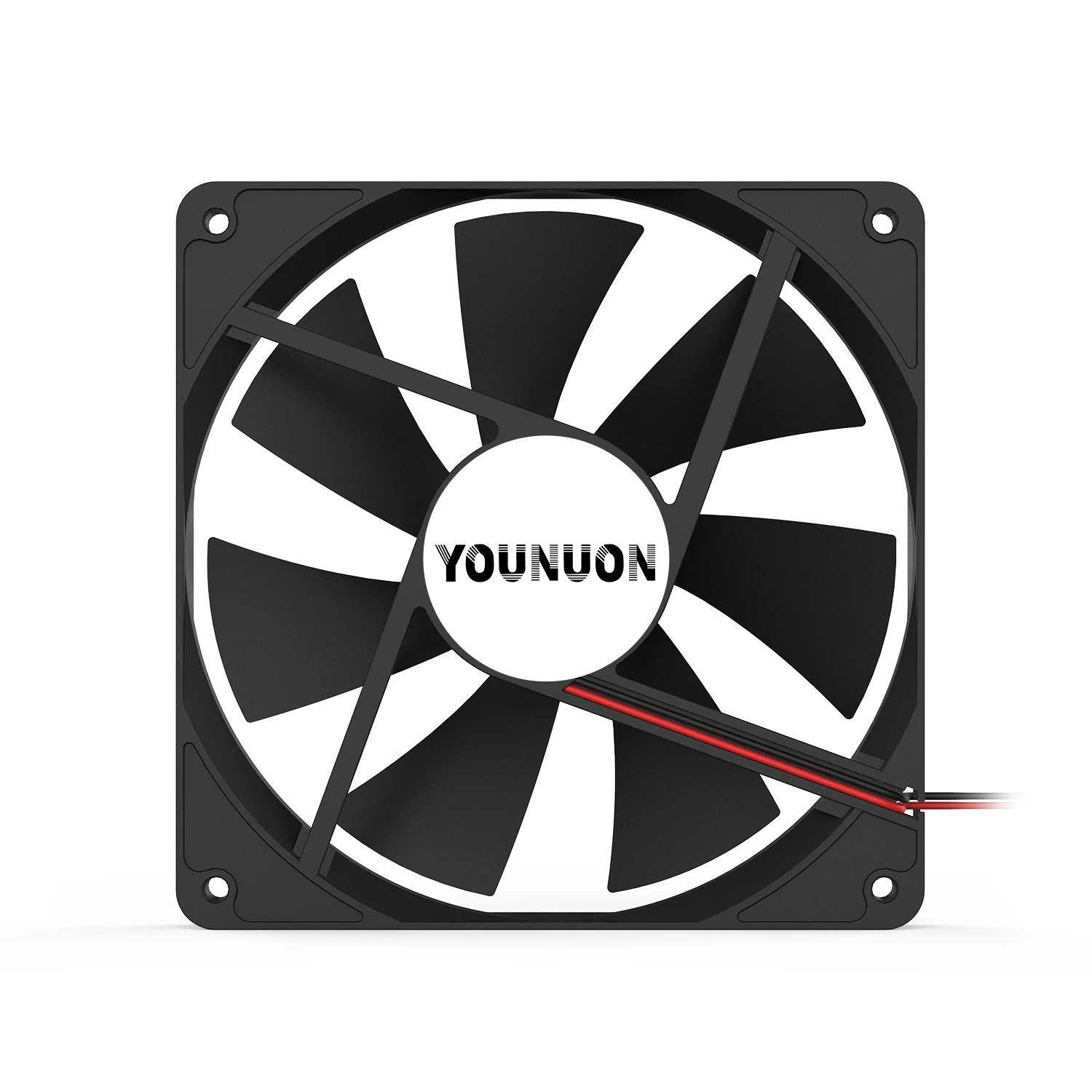 YOUNUON DC 140MM 5V 12V 24V 2PIN USB 140x140x25mm Dual Ball PC Brushless Case Cooling Fan 14025 14CM CPU Cabinet Cooler Fan