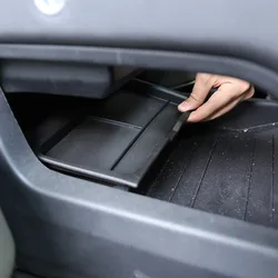 For Land Rover Defender 90 110 20-23 Car styling TPE rubber Black Car Center console Lower cushion Non-Slip Mat Car Accessories