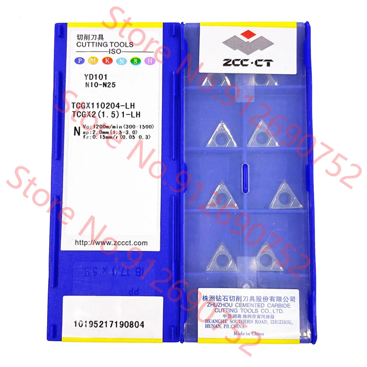 

TCGX110204 TCGX110208-LC YD101 ZCC.CT Carbide Insert TCGX Inserts