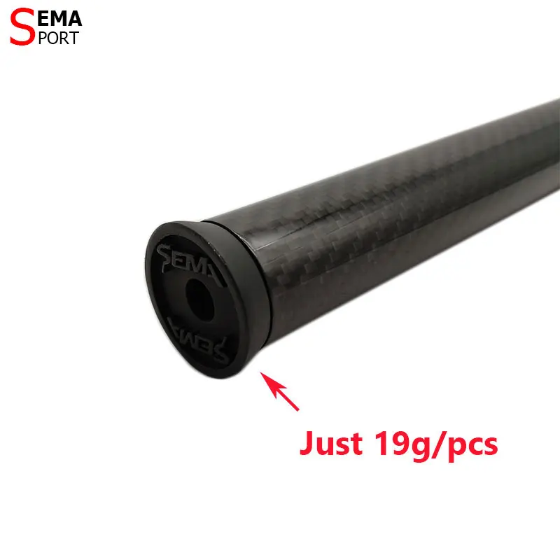 Full Carbon Seat Post SEMA Size 31.8mm*58mm 186g Gift Seatpost End Floding Bicycle Hot Sale High Quality For Brompton