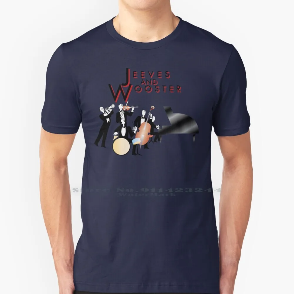 Ndvh Jeeves And Wooster T Shirt Cotton 6XL P G Wodehouse Stephen Fry Hugh Laurie Fry And Laurie