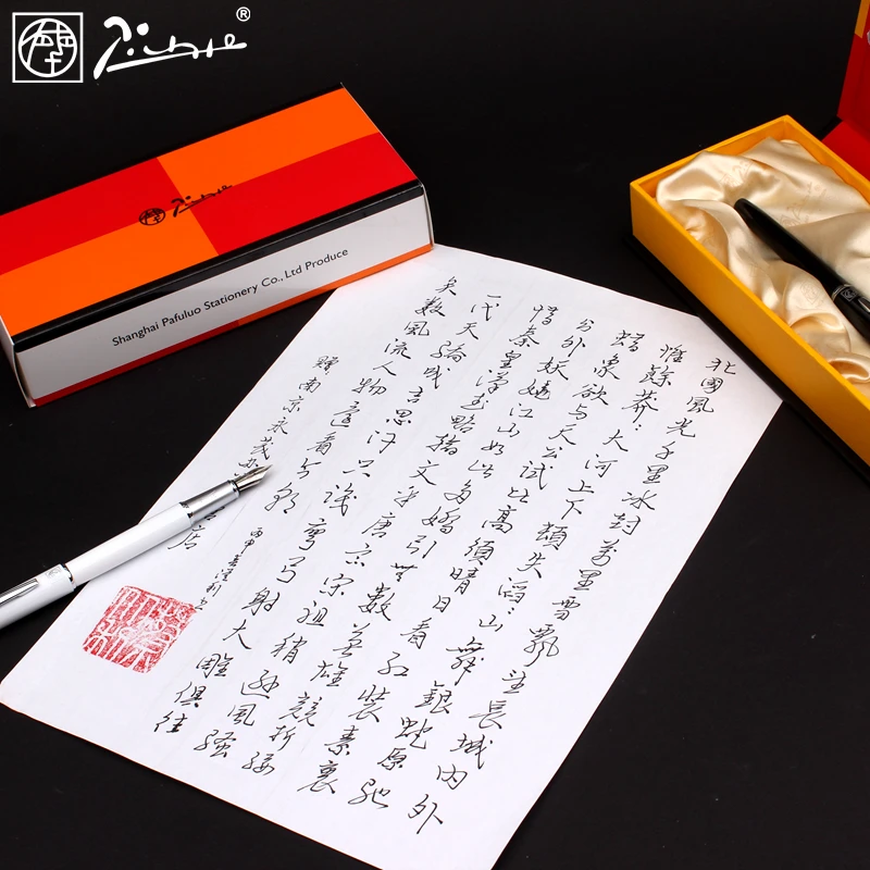Picasso 916 Malaga multicolor select students practice calligraphy Fountain Pen 0.5mm /0.38mm/1.0mm Ink Gel Pen