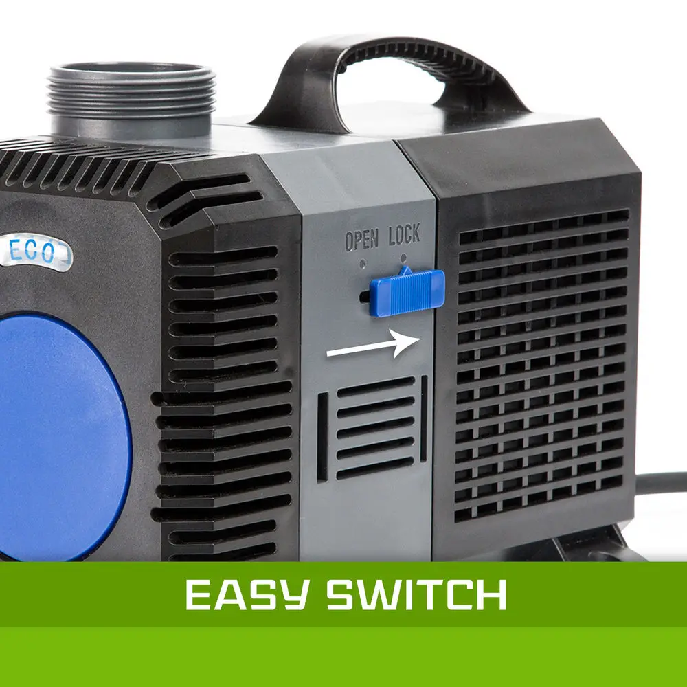 10000-16000L/H SUNSUN Submersible Water Pump for Aquarium Fish Tank Garden Fountain ECO Pond Filter System 80/100/120/140W