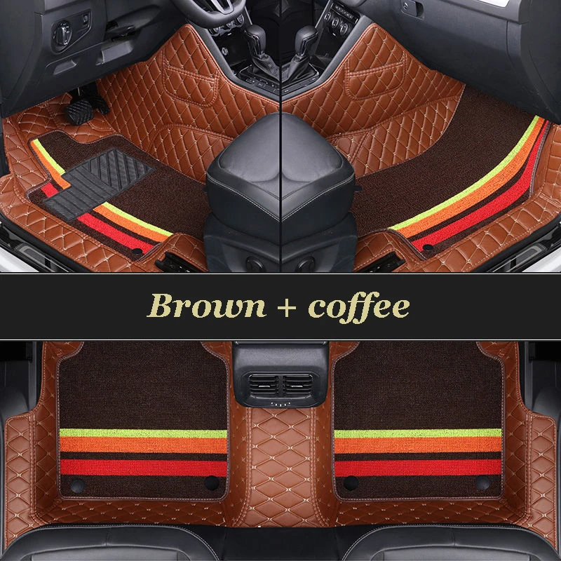 Custom Car Floor Mats for Acura MDX 2013 2012 2011 2010 2009 2008 2007  Non-slip and easy-to-clean custom Car Accessory