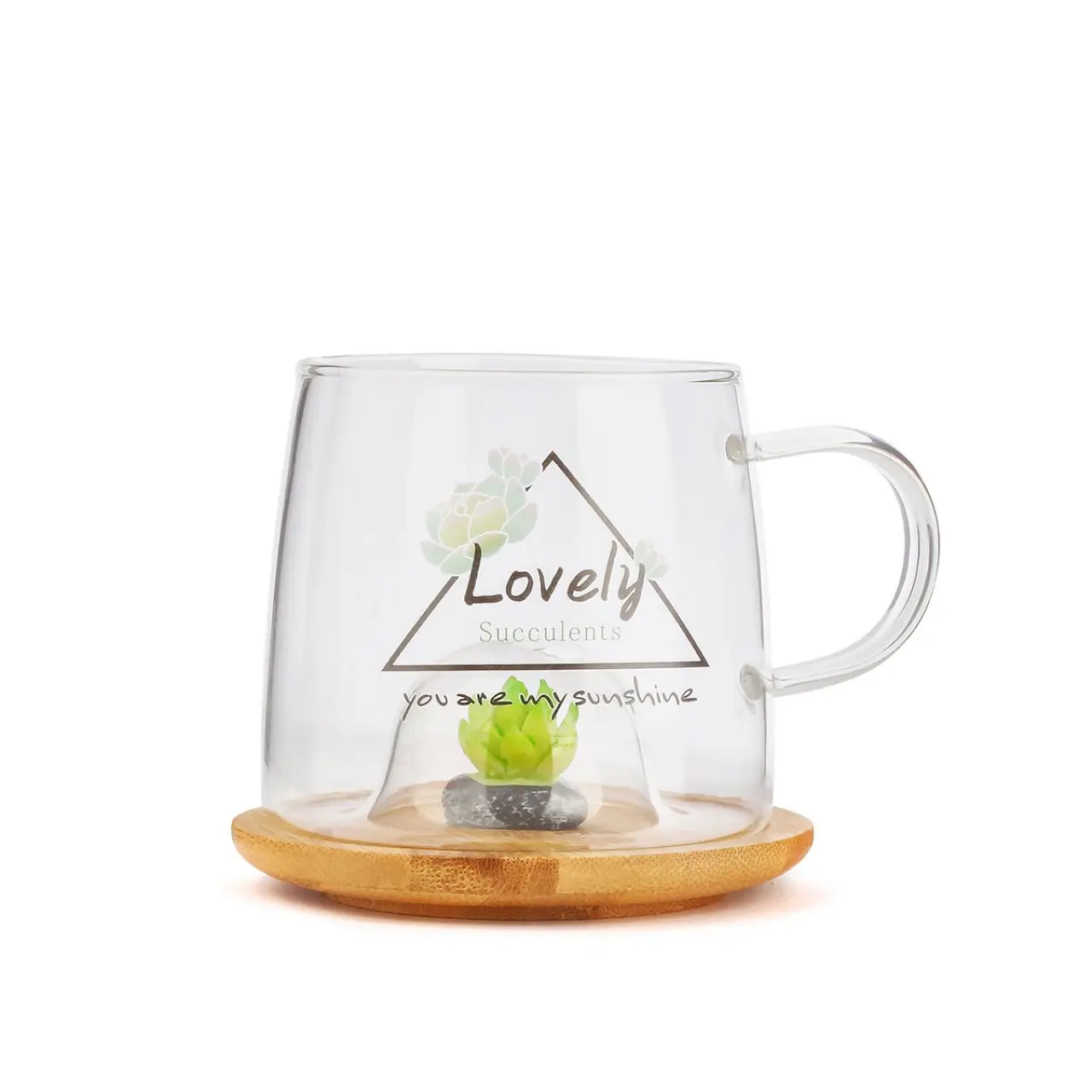 EWs Figured Glass Mug