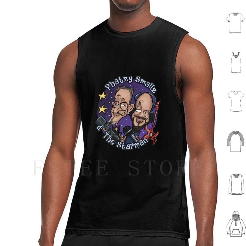 Monday Nightmare's Phatzy Smallz And The Starman Tank Tops Vest Sleeveless Monday Nightmare Deal Radio