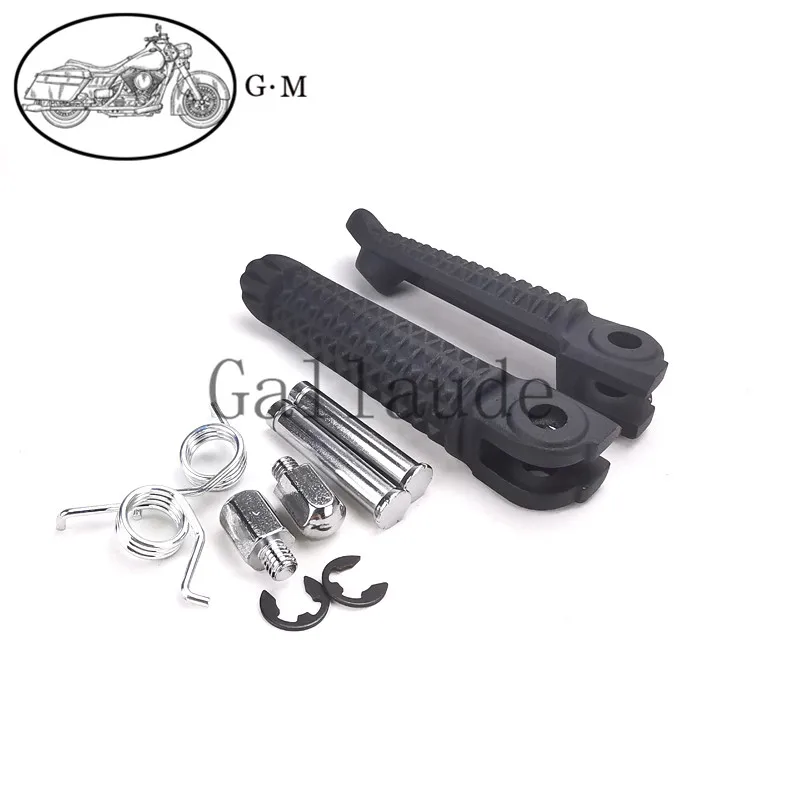 Motorcycle Front Footrest Foot Pegs Bracket Set For Yamaha YZF R1 YZF-R1 2007 2008