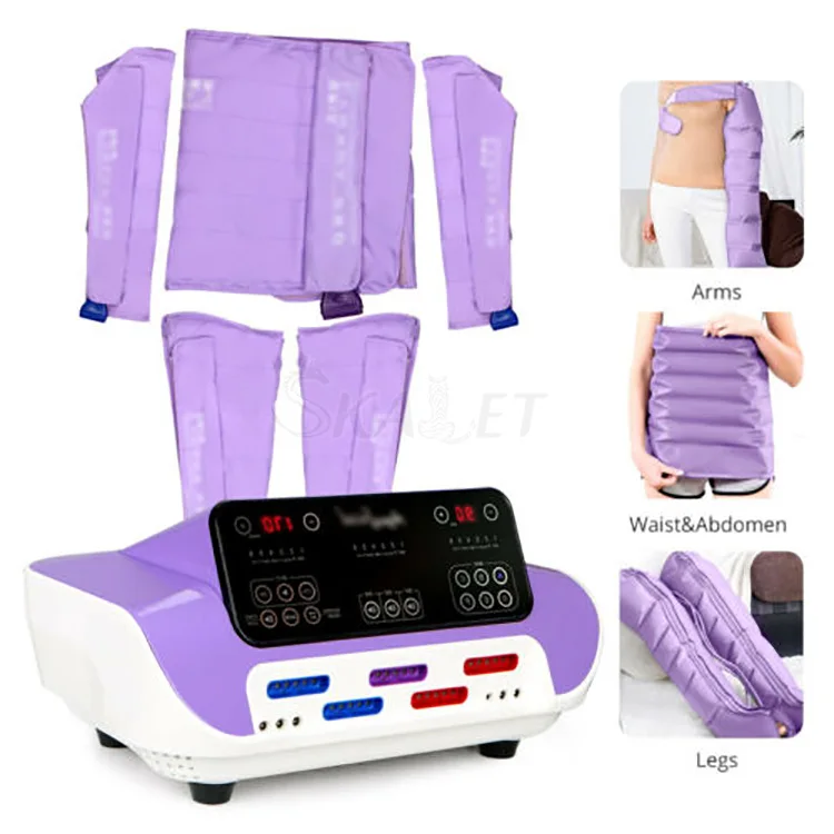 

Air Pressure Suit Body Slimming Machine Lymphatic Drainage Detox Massage Care Home Use and Beauty Salon
