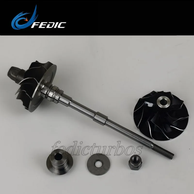 Turbocharger shaft and wheel KP31 54319880000 54319880002 Turbo rotor assembly for Smart cdi 0.8CDI OM660DE08LA