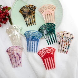 Classic Hair combs for women Acetate hair accessories combs Tortoiseshell hair jewelry Vintage hairpin Flamenco dancers comb