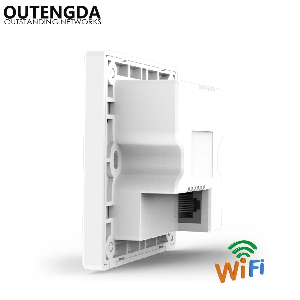 802.11ac 2.4GHz 5G In Wall Wireless AP 750M Wi-Fi Access Point 86 Socket Wifi AP Router Repeater
