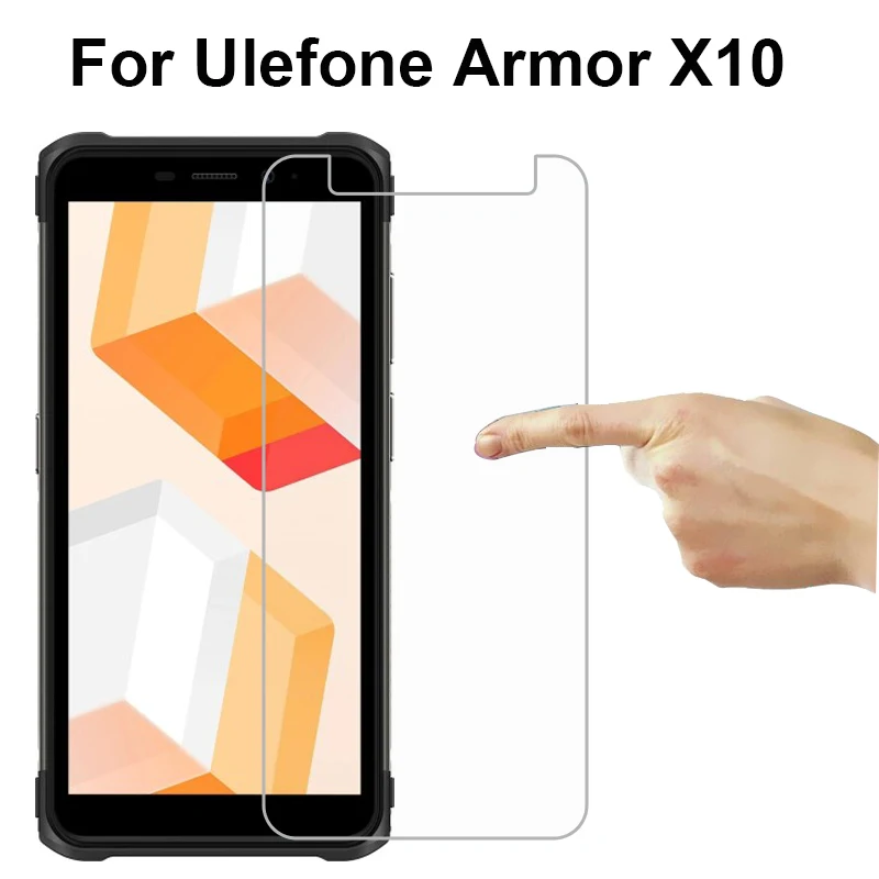 

Armor X10 Tempered Glass 9H Protective Glass Screen Protector Phone Film For Cristal Templado Ulefone Armor X10 X 10 Pelicula
