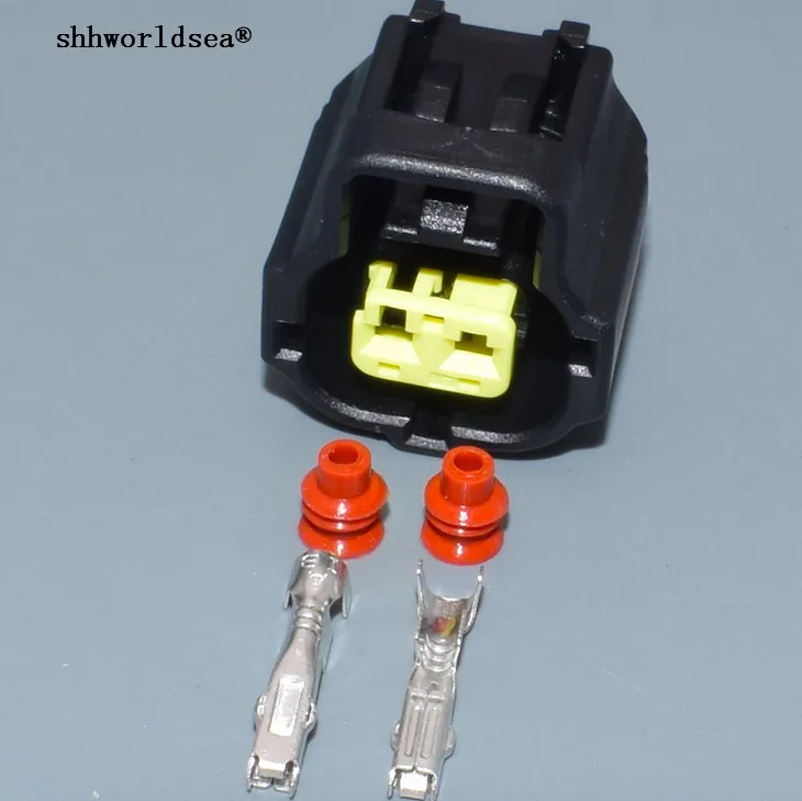 worldgolden 2pin 1.8series car electrical for Toyota Water Temperature Sensor Connector Plug 184006-1
