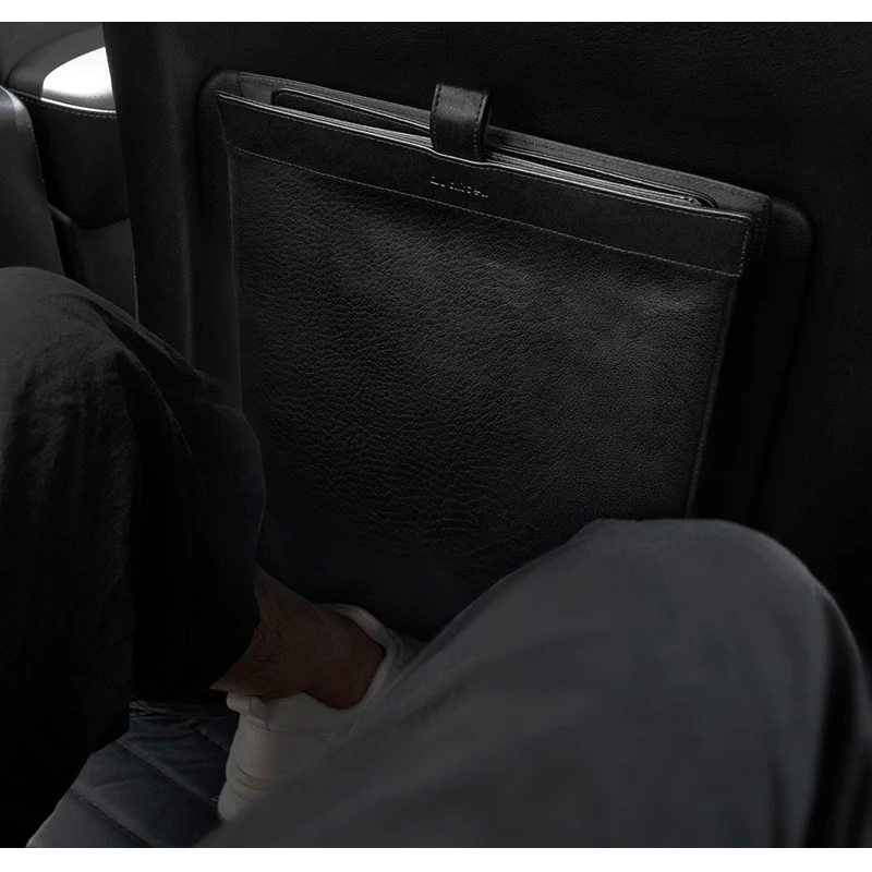 Xiaomi qualitell torba na śmieci samochodowa szczelna blokada zapach łatwa instalacja nie zajmuje miejsca z prezentem 100 worki na śmieci skóra pcv