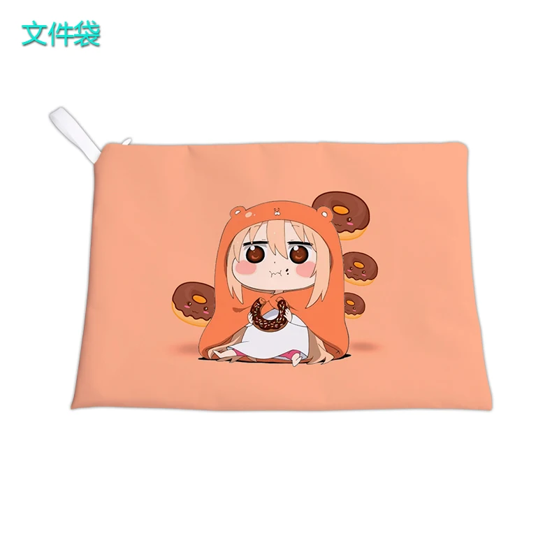 ¡IVYYE himuto! Umaru-chan-Bolso personalizado de Anime para niños, bolsa informal para documentos y bolígrafos, de dibujos animados, Unisex, 99763