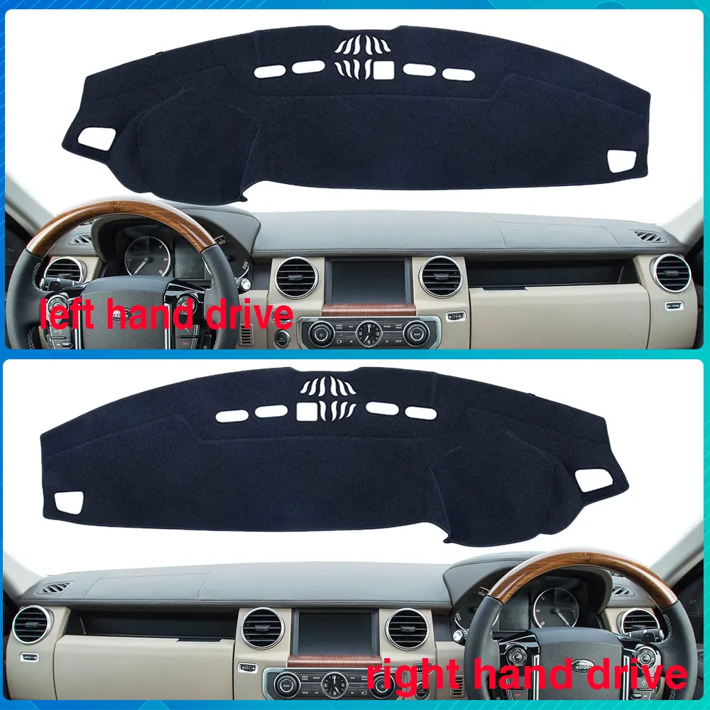 Dashboard Mat Cover Protective Avoid Light Carpet for Land Rover Discovery 3 4 2005~2016 LR3 LR4  L319 2006 2007 Car Accessories