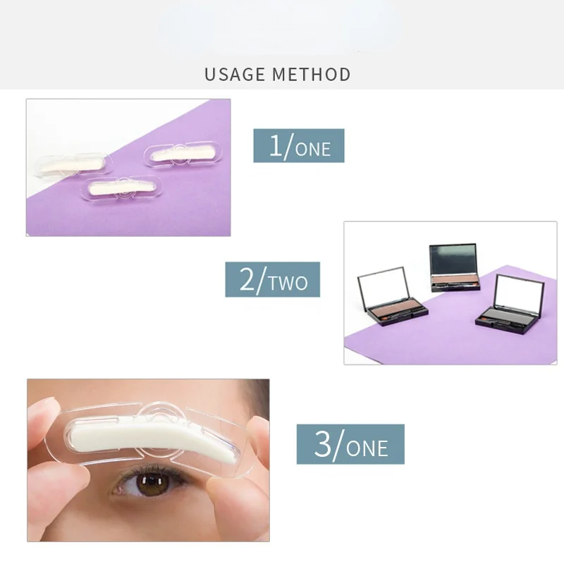 Maquillaje rápido en polvo para cejas, paleta de polvo impermeable para unas cejas perfectas, tinte para cejas, cosméticos