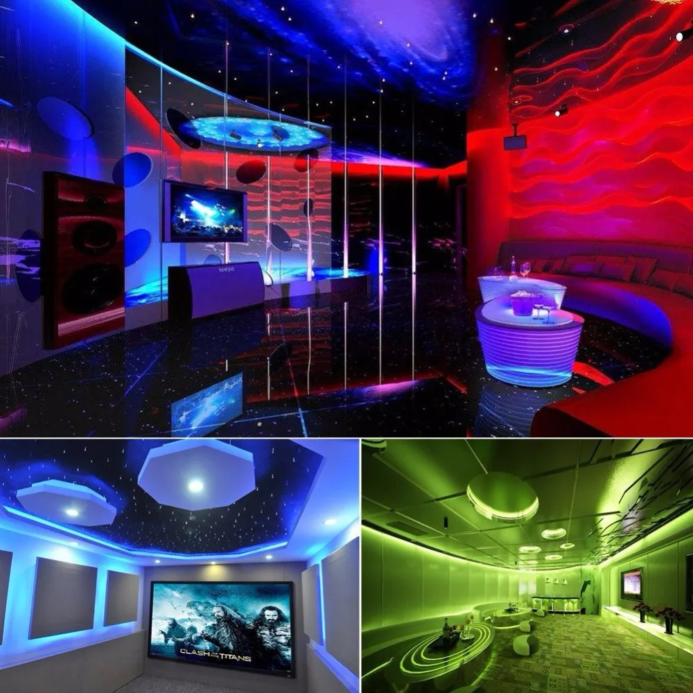 5050 Rgbw Rgbww Rgb Mi Licht Wifi Led Strip Waterdicht 5M 10M 15M 20M Dc 12V Led Licht 60led/M Met Rf Afstandsbediening Power