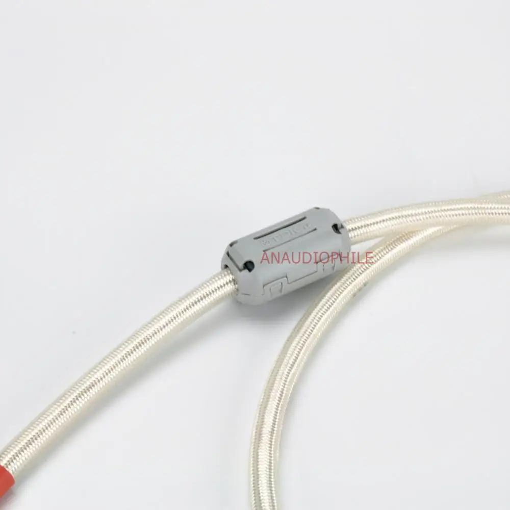 QED Sliver Plated HiFi USB Cable Signature Type A To B Audio Data Cable Enhanced Shield For DAC NAS Amplifier