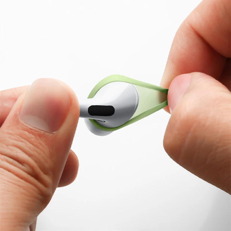 애플 에어팟 프로용 이어 패드 실리콘 보호 커버, 스킨 케이스, 에어팟 프로 이어 커버 팁 액세서리