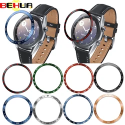 BEHUA Bezel Ring Styling Frame Case for Samsung Galaxy Watch 3 41mm 45mm Stainless Steel Case Cover Anti-scratch Protection Ring