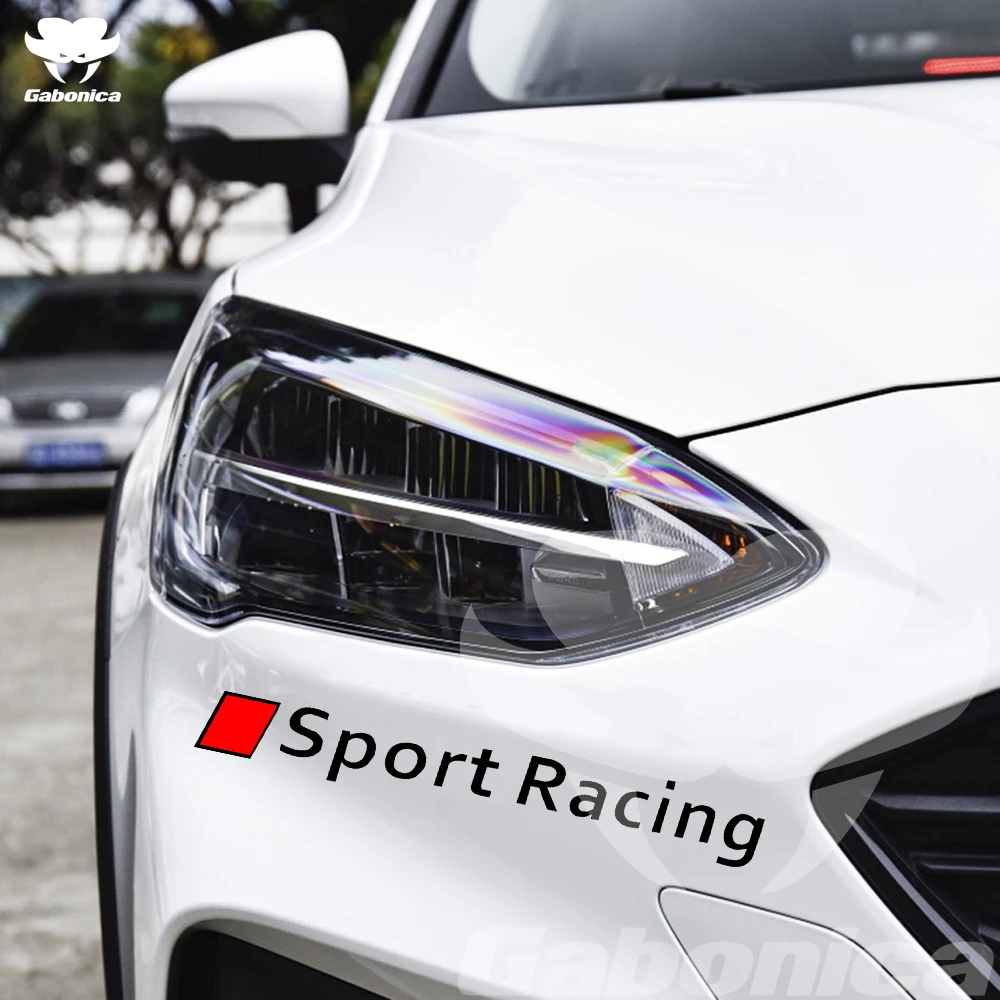 

2pcs Sport Racing Car Body Side Fender Rear For Audi Sline A3 A4 A5 A6 A7 A8 TT Q3 Q5 Q6 S3 S4 S6 B6 C6 R8 styling Accessories