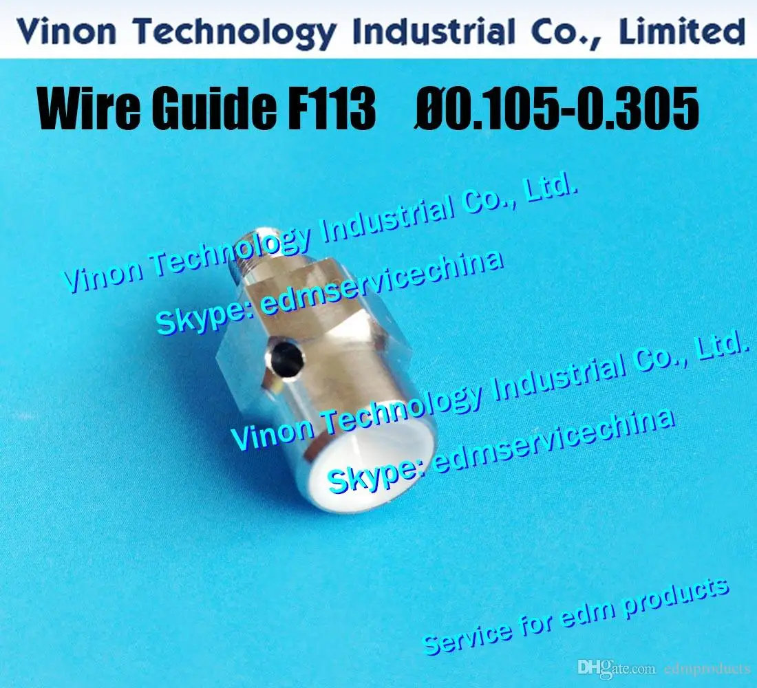 Ø0.305mm F113T/45T edm Wire Guide A290-8110-Z717 for taper 45 degree Lower for Fanuc A,B,C,iA,iB lower diamond guide d=0.305