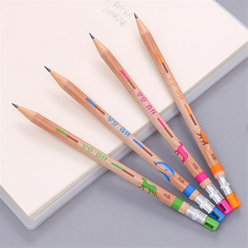 1PC HB Mechanical Pencils With Sharpener, 2B Pencil Refills For Student Sketch Drawing  Automatic Pencil Stationery Supplies