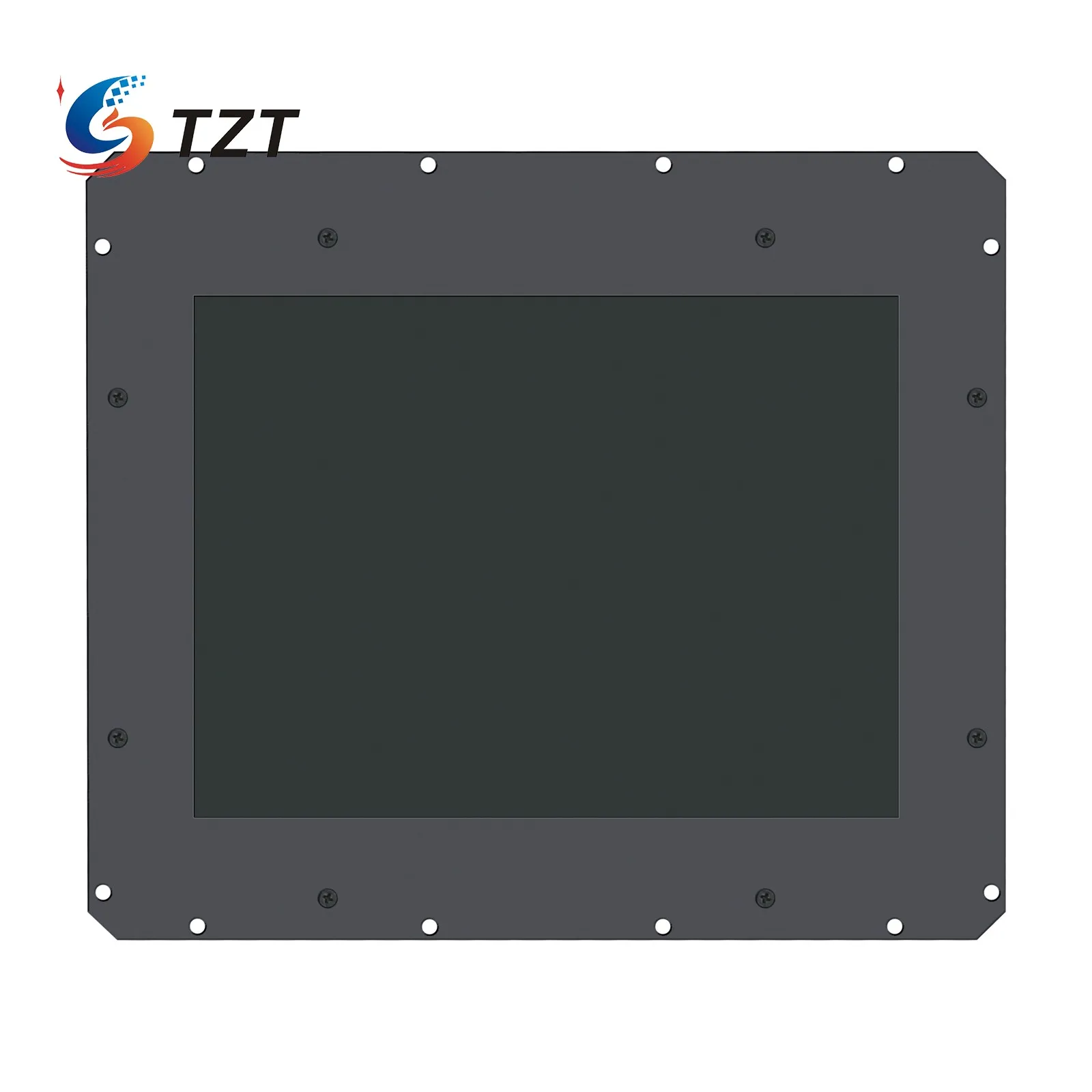 TZT شاشة LCD صناعية بديلة لشاشة HAAS 9 Pin مقاس 12 بوصة أحادية اللون 28HM-NM4 93-5220C