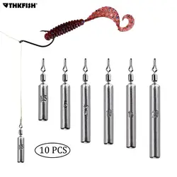 Thkfish Drop Shot Fishing Sinker, Peso do Peixe, Iscas da Carpa, Acessórios de Pesca, 3.5g, 5g, 7g, 10g, 14g, 20g