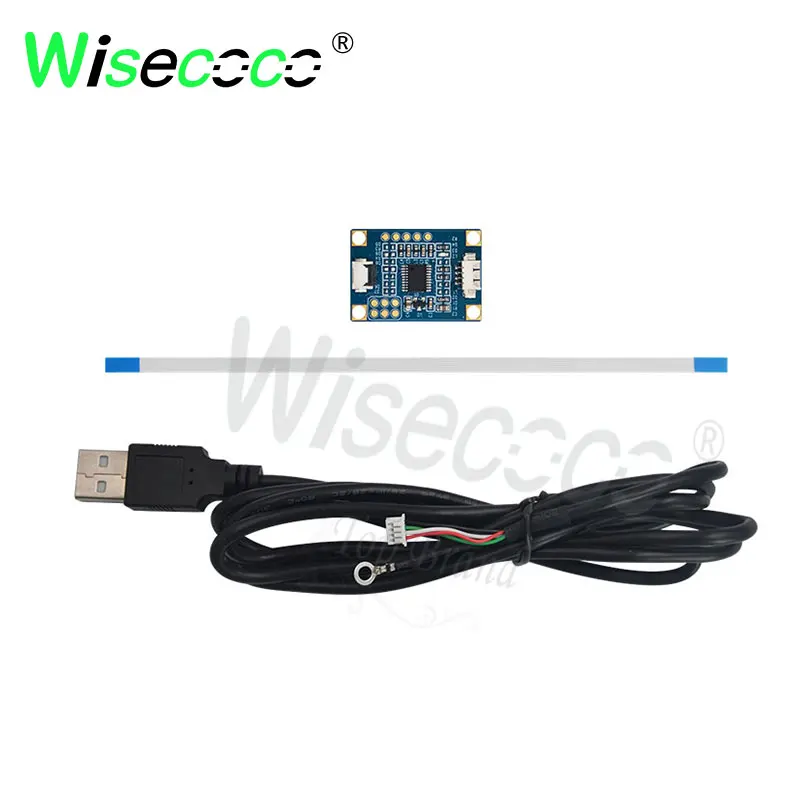 9.7 Inch Capacitive Touch Layar dengan 10 Titik Sentuh Antarmuka USB Dukungan Linux Windows Android Raspberry Pi Plug And Play